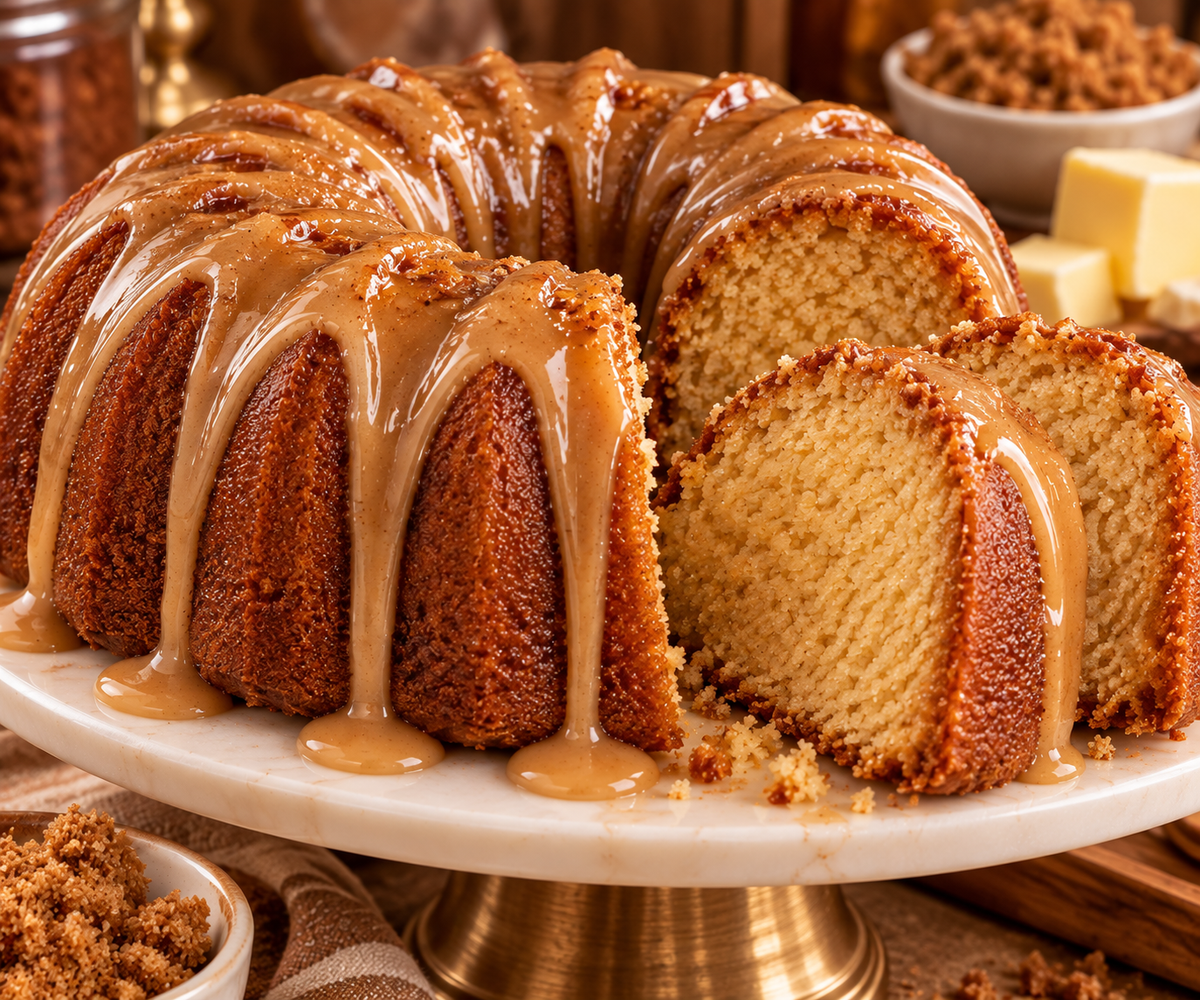 Brown Sugar Butter Pound Cake