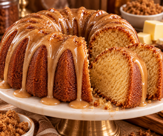 Brown Sugar Butter Pound Cake