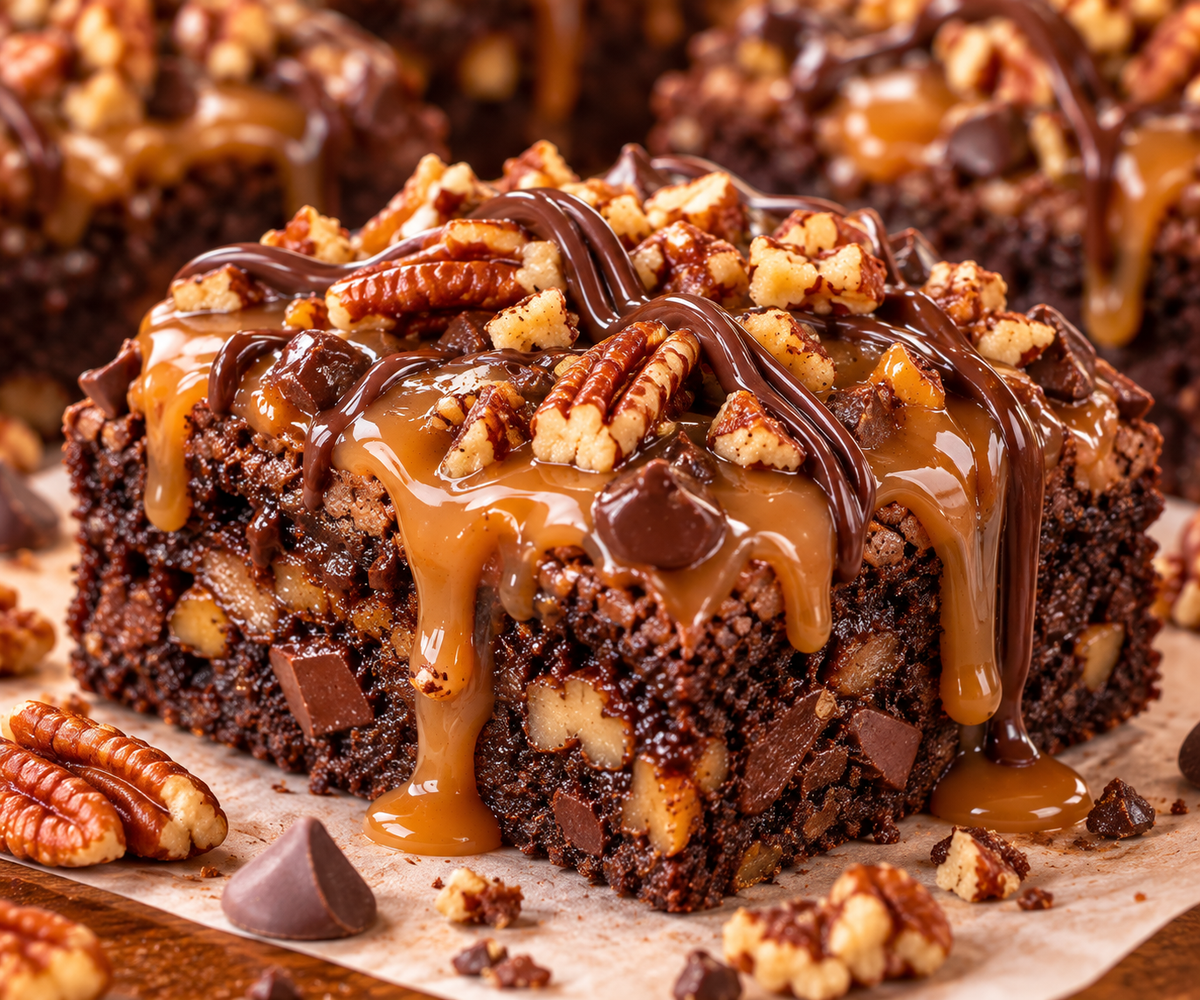 Turtle Brownie