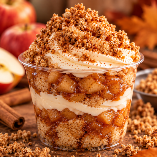 Apple Cinnamon Crumble Cake Cup