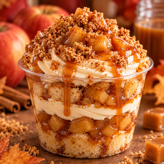 Caramel Apple Cake Cup