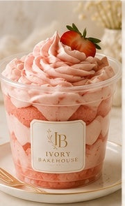 Ivory Cake Cup
