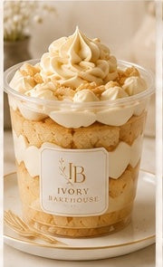 Ivory Cake Cup